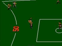 une photo d'Ã©cran de Aussie Rules Footy sur Nintendo Nes